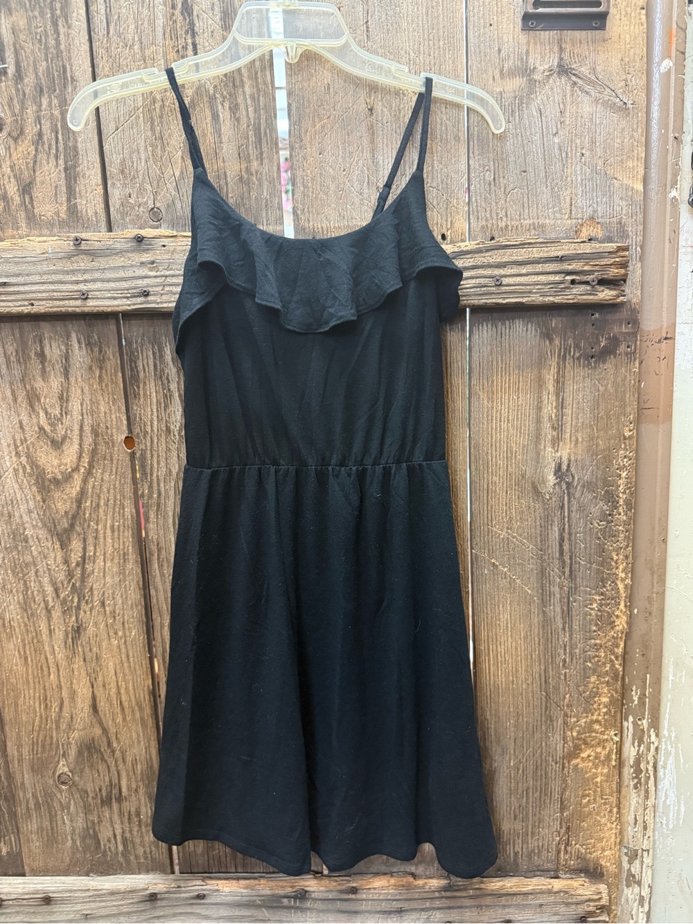 Mossimo Supply Co. Black Top with Spaghetti Straps